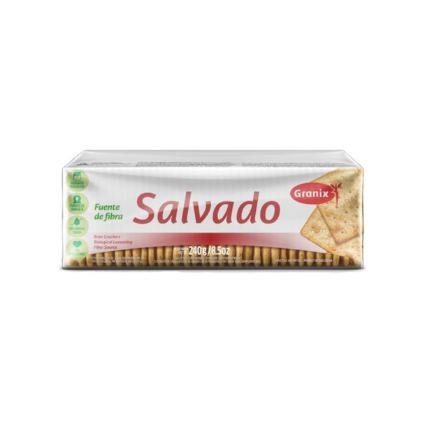 Galletitas Granix Salvado Bran Crackers, 240 g / 8.46 oz (pack of 3)