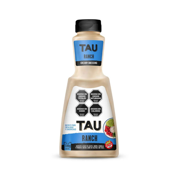 TAU Creamy Ranch Dressing for Salads & Sandwiches Aderezo Ranch, 330 g / 11.6 oz