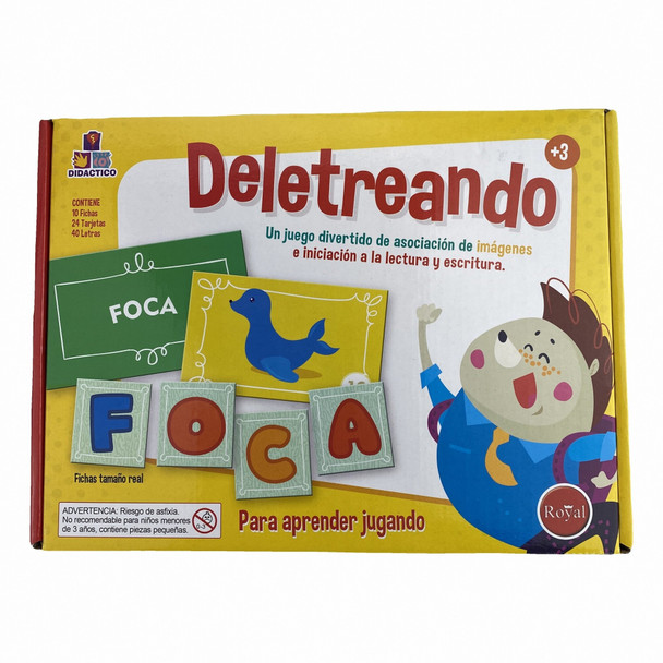 Royal Deletreando Spelling Board Game - Fun Learning Experience