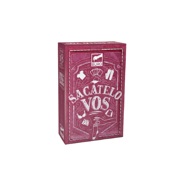 Sacatelo Vos Card Game for Adults by Buró (Spanish)