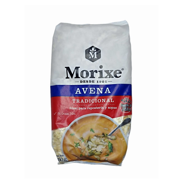 Morixe Traditional Oatmeal for Baking and Soups Avena Tradicional, 350 g / 12.34 oz
