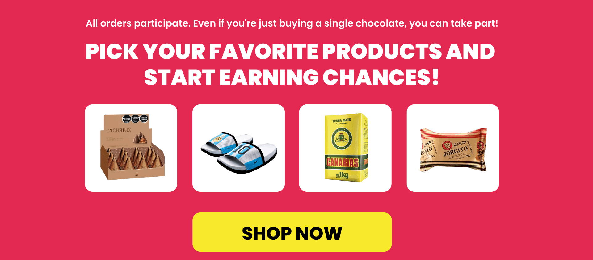 Win a trip to argentina shop authentic argentine uruguayan products