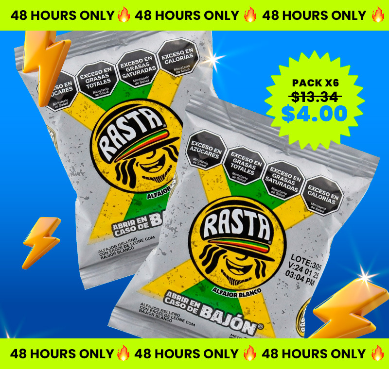 Rasta Alfajor Week promotion