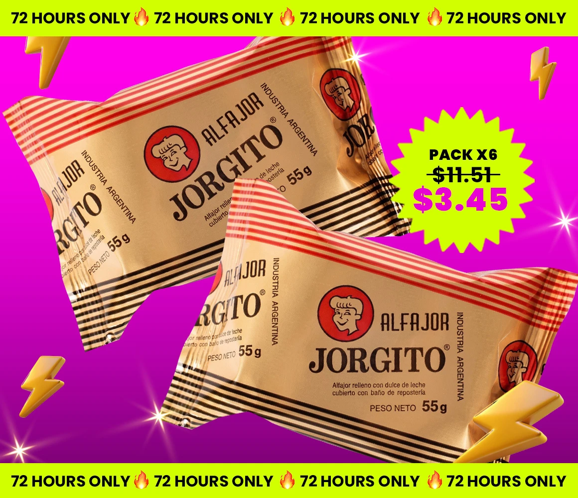 Jorgito Alfajor Week promotion