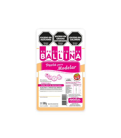 Pasta Modeling Pasta Ballina White Modeling Paste for Pastry Tutti Frutti-Flavored ...