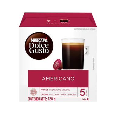 Nescafé Dolce Gusto Americano en Cápsulas Coffee Capsules