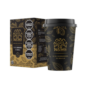 Águila Anniversary Cup with 5 Chocolate Bars Inside - 60% Cacao, 70 g ...