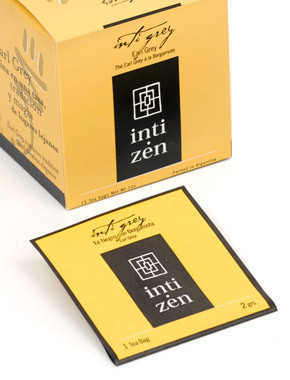 Inti Zen Inti Grey - Black Tea with Bergamot (box of 15 tea bags)