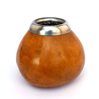 MATE POT CALABAZA VIROLA FROM ARGENTINA - SOUTH EMBASSY