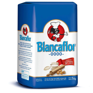 Blancaflor 0000 Premium Fine Wheat Flour Harina 1 Kg 2 2 Lb Pampa Direct