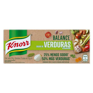 Knorr Balanced Vegetable Cream Soup - Powdered Soup Mix, 4 servings per  pouch, 60 g / 2.11 oz