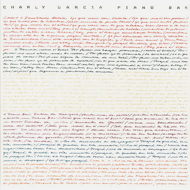 Vinilo Vinyl Piano Bar Album By Charly García Artist Official Argentina  Edition New Condition