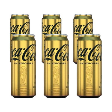 Coca - Cola de lata 6 pack