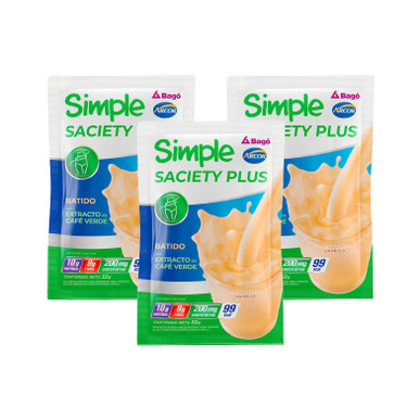 Arcor Simple Saciety Plus Dietary Supplement Powder Protein, Fiber ...