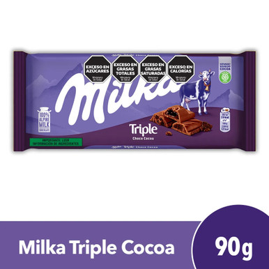 Milka Triple Choco Cocoa Chocolate Bar | Candy Funhouse