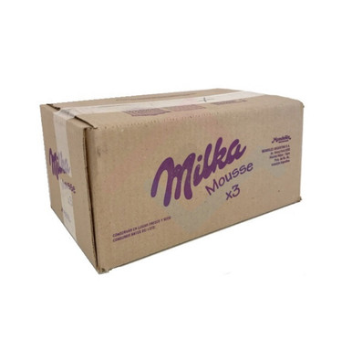 Milka Alfajor Triple White Chocolate with Chocolate Mousse, 55 g / 2 oz  (pack of 12)