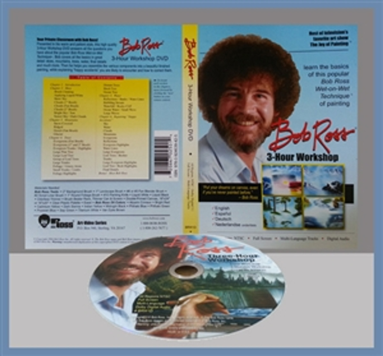 Bob Ross One Hour Series DVDs