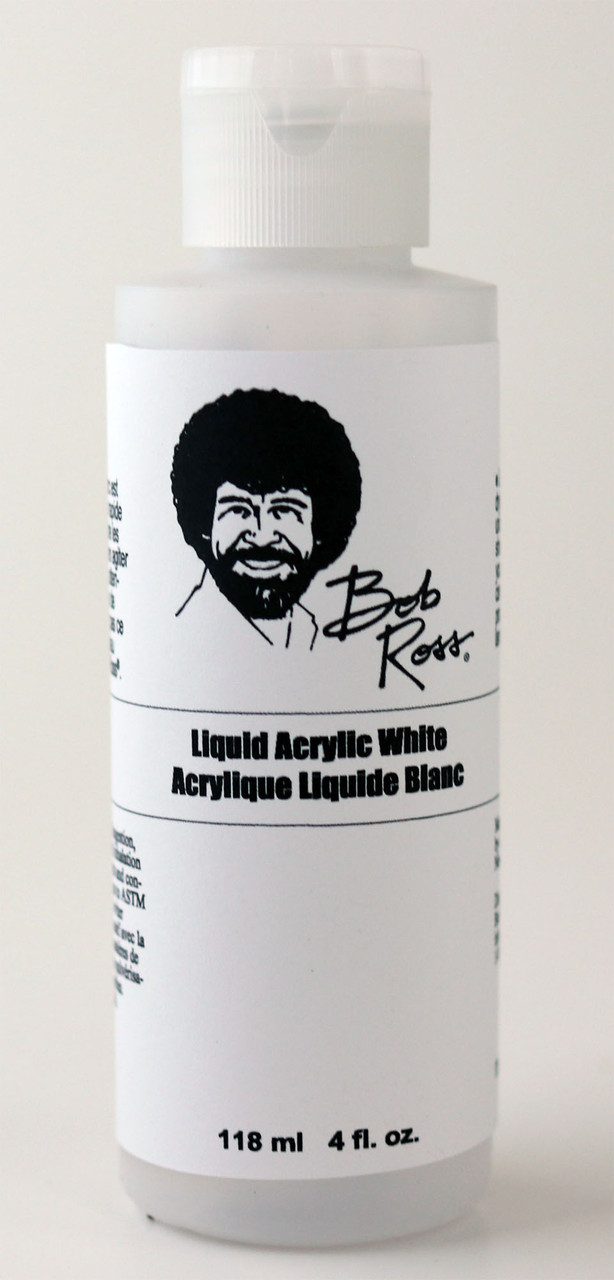Bob Ross : Liquid Acrylic Primer : 100ml : White - Bob Ross : Grounds and  Mediums - Bob Ross - Brands