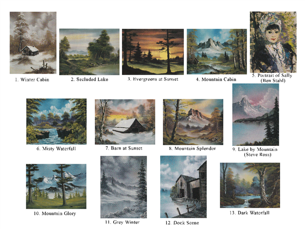 海外輸入盤　Bob Ross Joy of Painting Series f51541ad4845b192bf4d5a0a090d0e