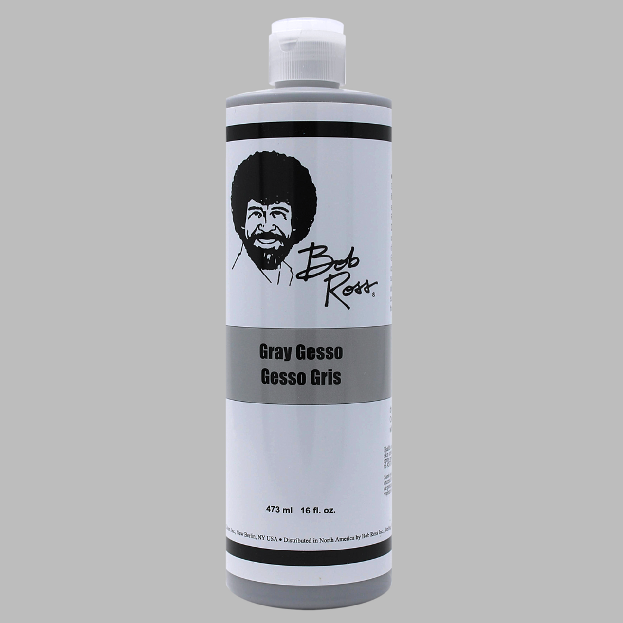 Bob Ross Black Gesso 16fl oz. 473ml. New.