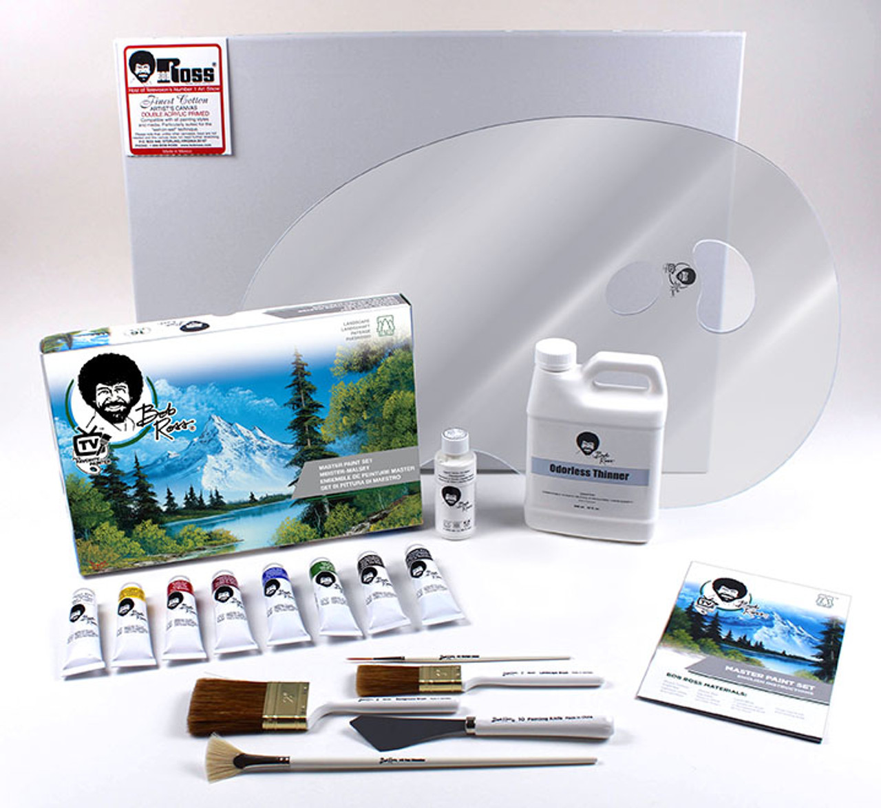 Bob Ross Master Paint Set with Extras