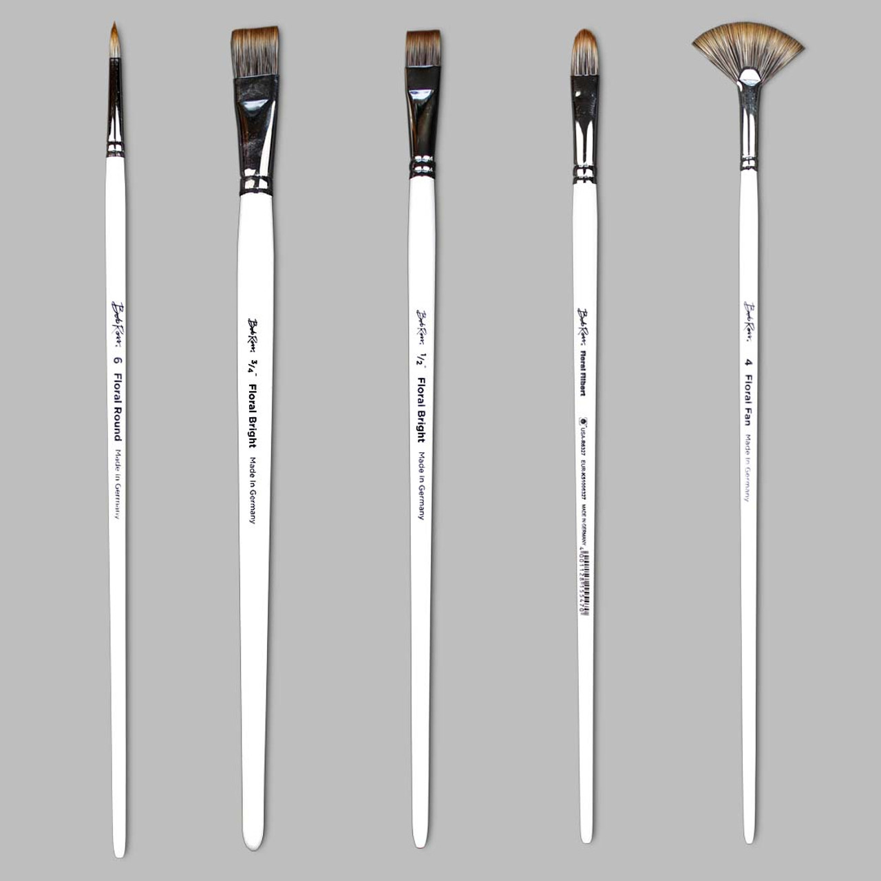 Bob Ross Brushes Bristle Filbert