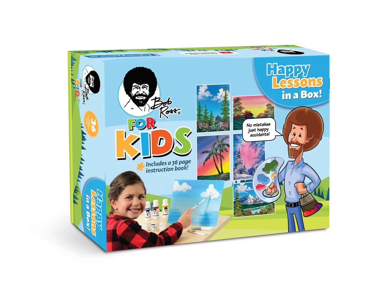 Bob Ross For Kids™ Happy Lessons in a Box - Bob Ross Inc.