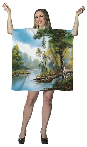 Bob Ross Woman's Dress Costume