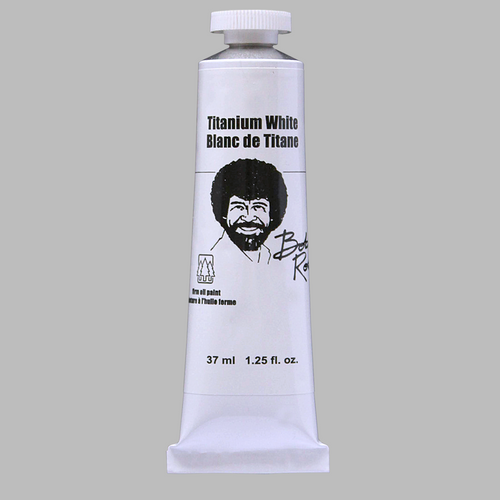 Bob Ross Liquid White Oil Paint, 237ml jar (750006207)