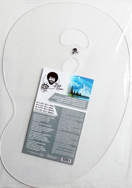 Bob Ross Clear Plastic Palette