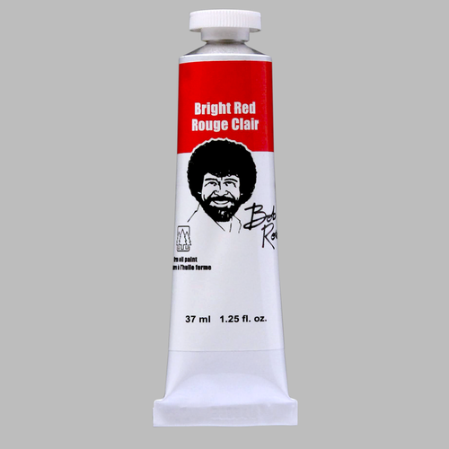 Bob Ross Oil Paint 200ml Tube - Bright Red