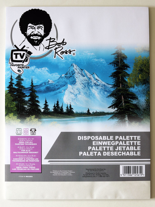 BOB ROSS INC. BOB ROSS CLEAR ACRYLIC PALETTE 23X15-1/4