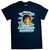 Happy Accidents In Navy Blue "Distressed Styling"