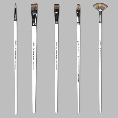 All Five Floral Brushes - Bob Ross Inc.