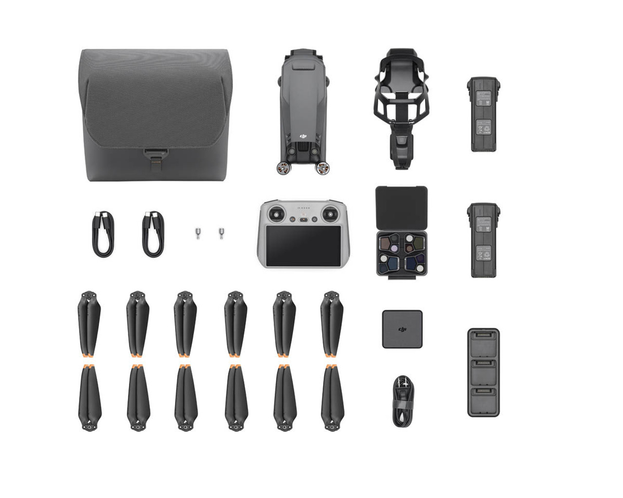 定番品質保証DJI Mavic Pro FLY MORE COMBO 国内正規品 プロペラガード モニターフード ランディングスキッド UVフィルター付き 動作確認済み ドローン本体