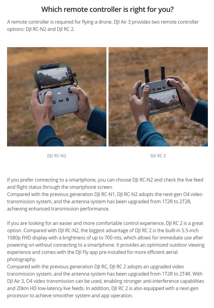 DJI Air 3 vs DJI Mavic 2 Enterprise: A Comparative Review - Coptrz