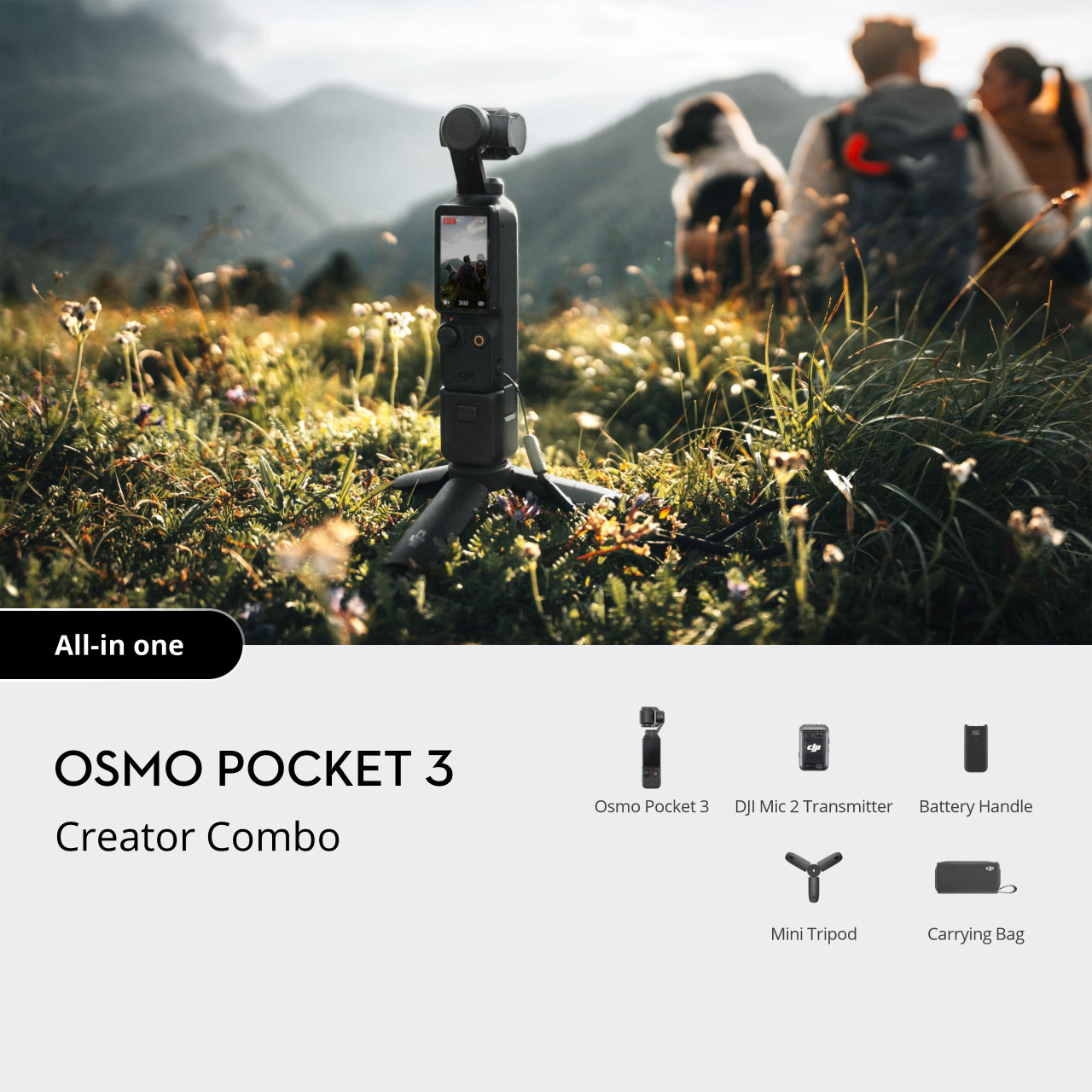 DJI Osmo Pocket 3 Creator Combo - Drone-Works