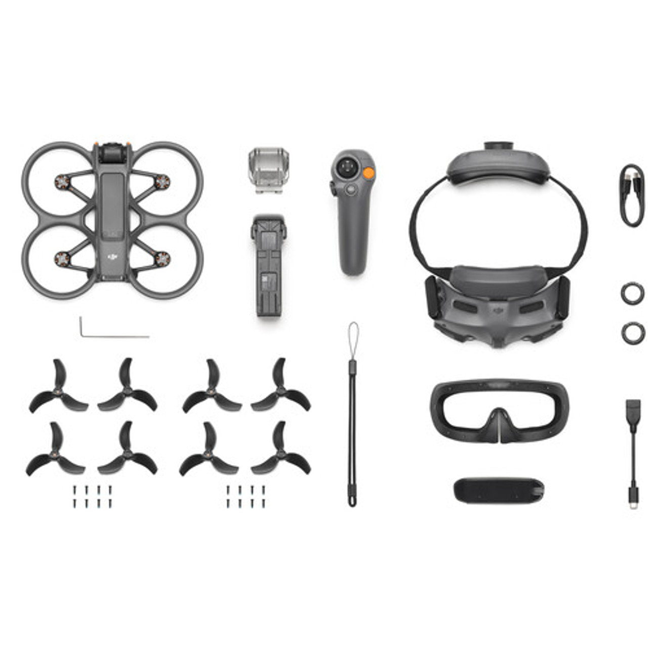 DJI Avata 2 Fly More Combo (Single Battery w/Goggles 3 & RC Motion 3)