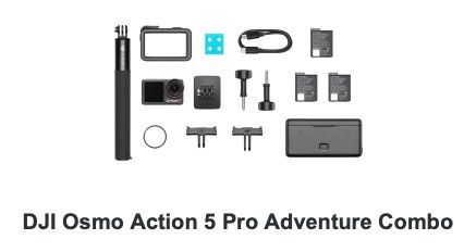 DJI Osmo Action 5 Pro Adventure Combo - Drone-Works
