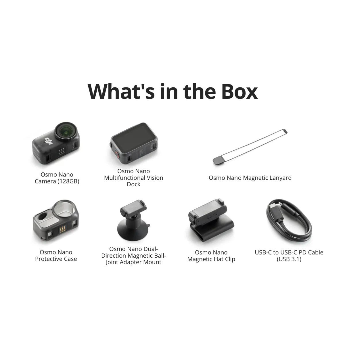 DJI Osmo Nano 128GB Action Camera Standard Combo - Drone-Works