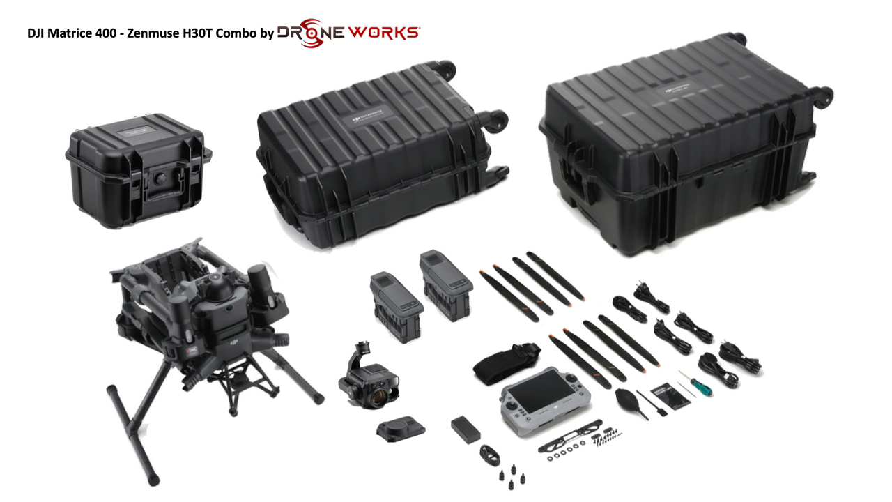 DJI Matrice 400/Zenmuse H30T Combo by Drone-Works