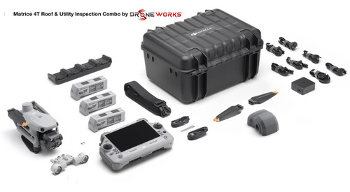 Matrice 4T (Thermal) PRO Roof Inspection Combo by Drone-Works