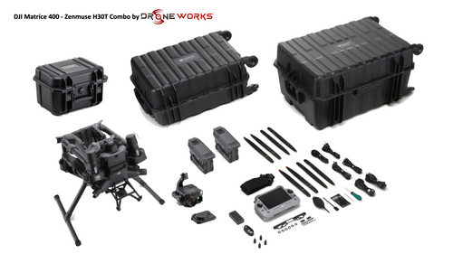 DJI Matrice 400/Zenmuse H30T Combo by Drone-Works
