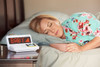 Image: HomeAware main receiver, with woman sleeping