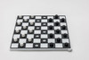 Image: tactile checkers set, plastic, top view Image: tactile checkers set, plastic, top view