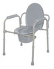 Folding Steel Commode (Non-Returnable)