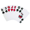 CAN-DO Bold Numbers Playing Cards 2 Decks, Red + Blue