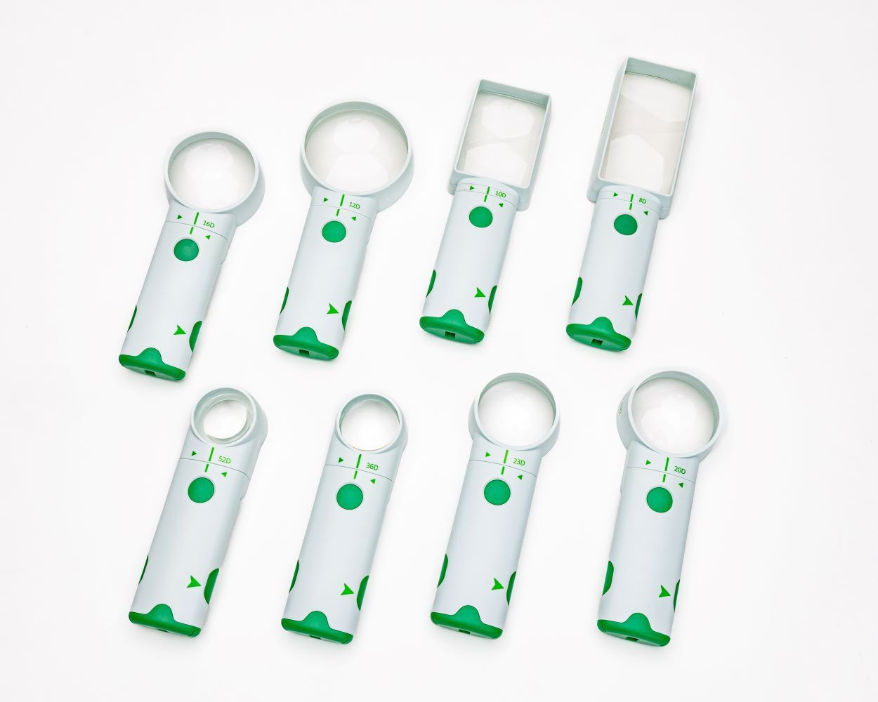 Dual Illumination LED Handheld Magnifiers