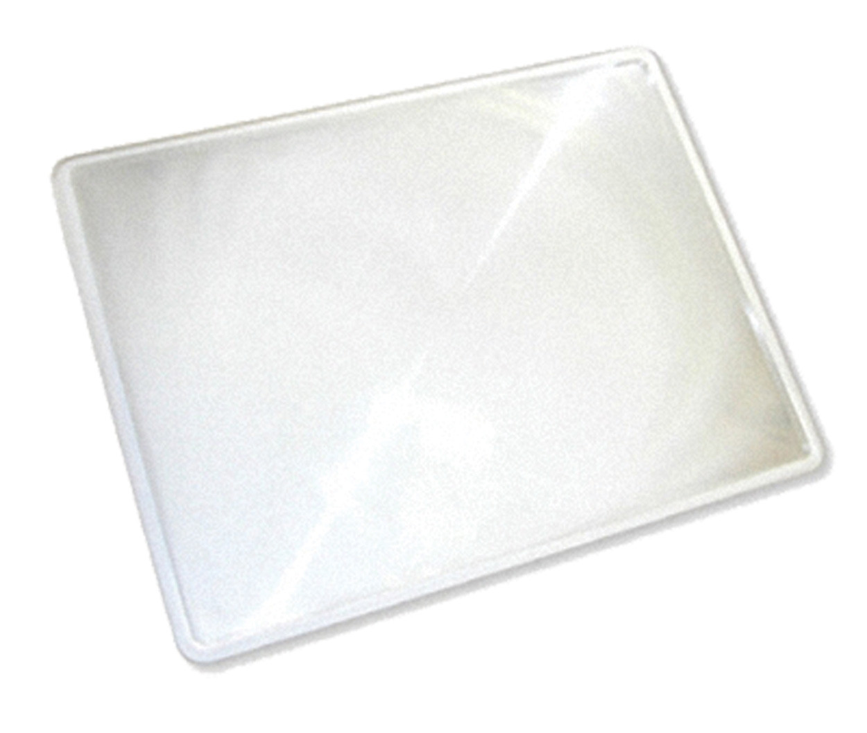 2X Rigid Unframed Full Page Magnifier, 8.5