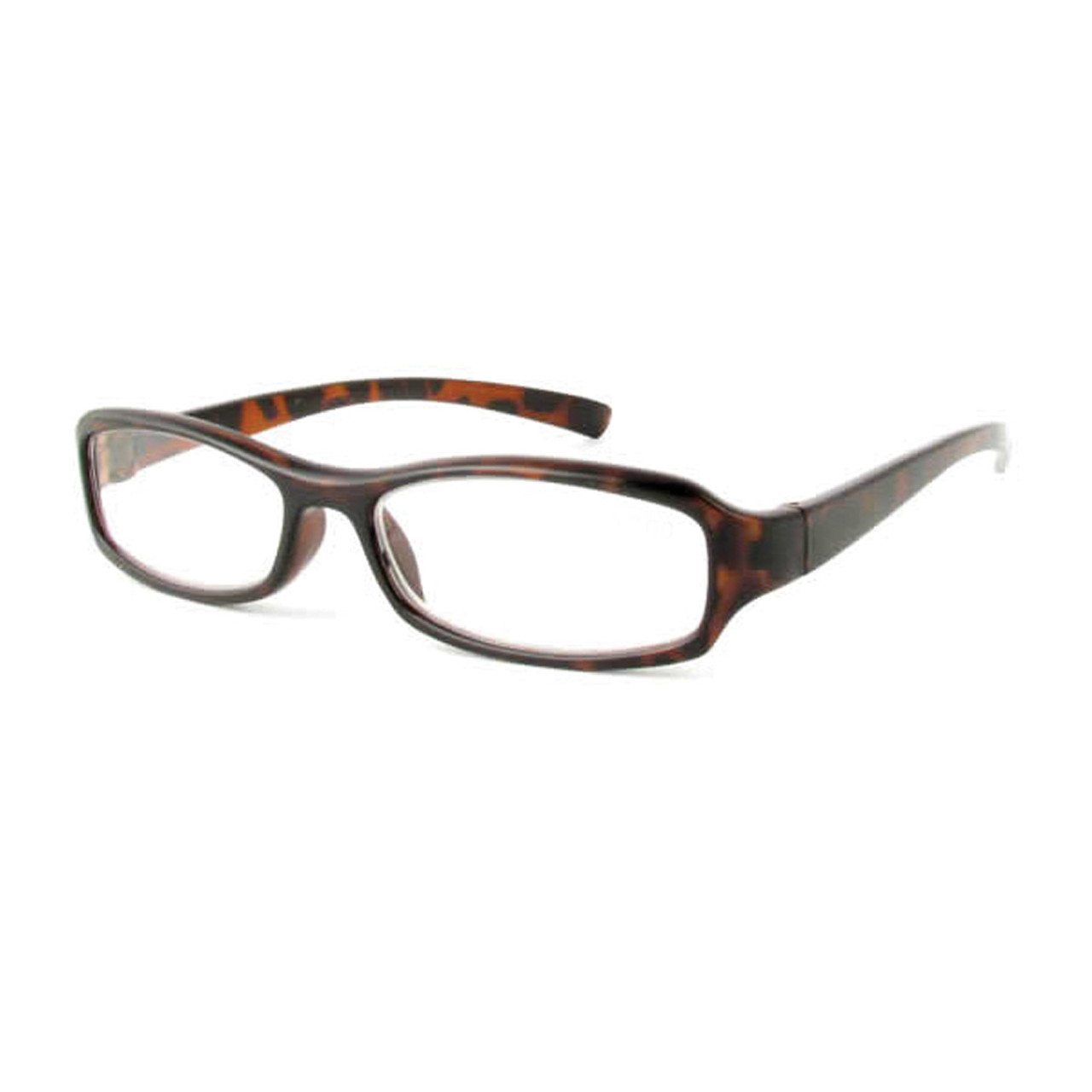 `+6.00 Deluxe Reading Glasses W/Tortoise Frame